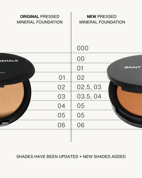 Saint Minerals Pressed Powder Foundation Compact - New Formulation **Pre Order**